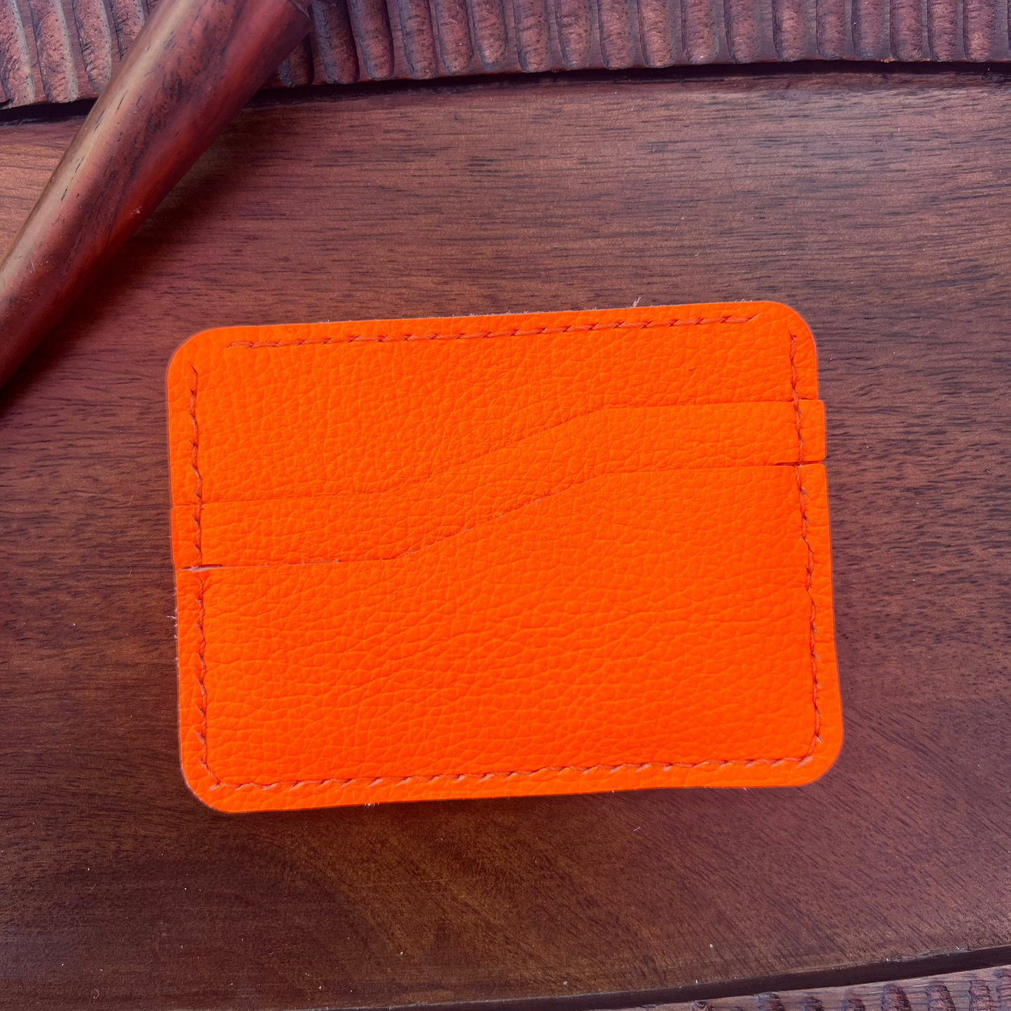 Orange "5 Pocket Card Holder"