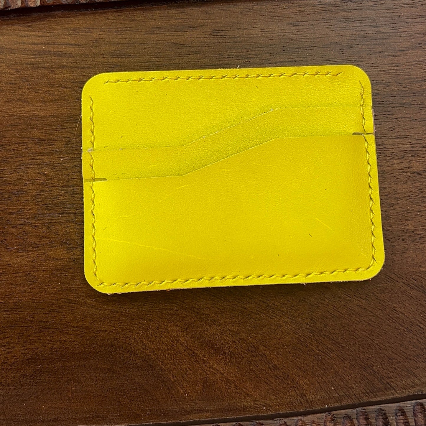 Yellow "5 pocket Card Holder"
