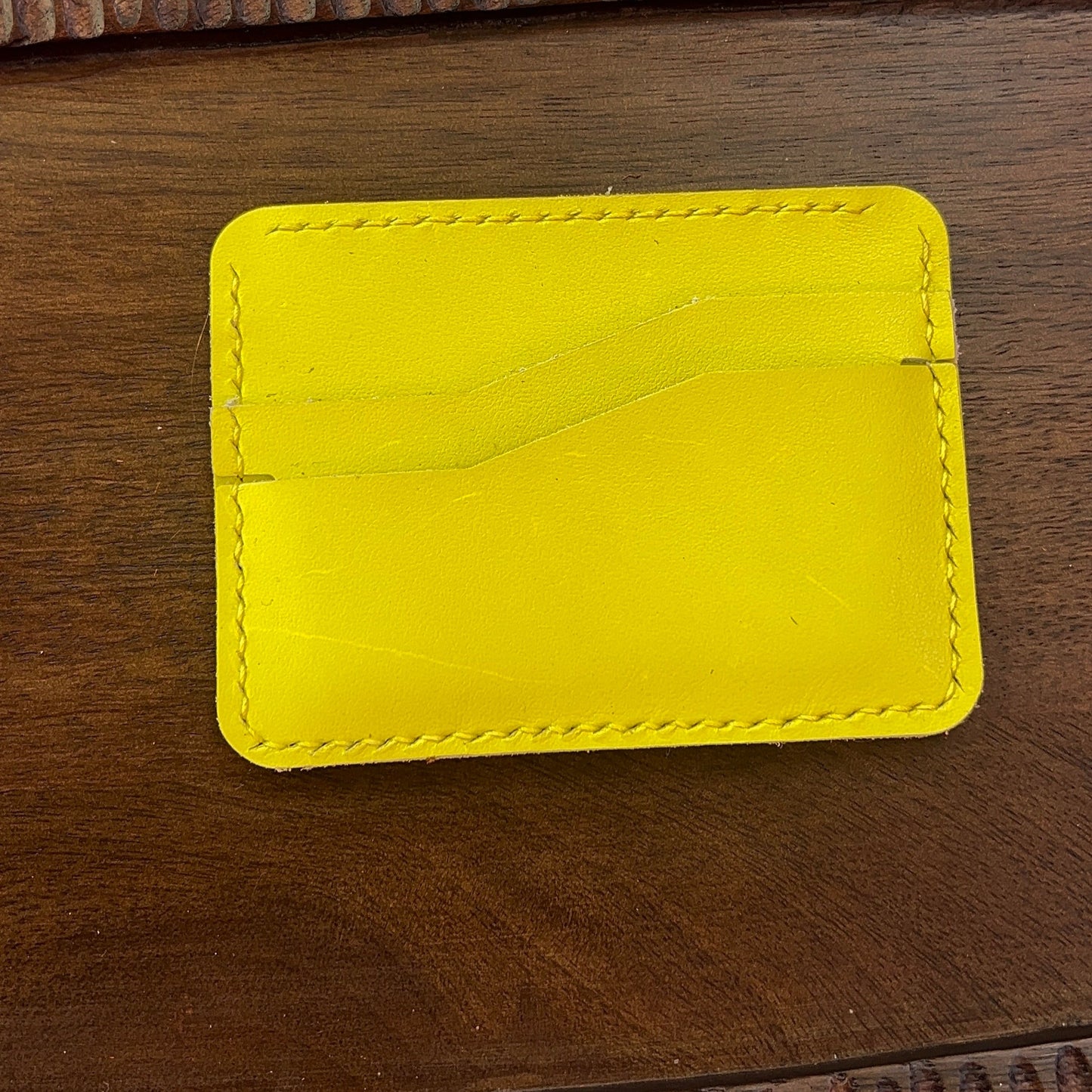 Yellow "5 pocket Card Holder"