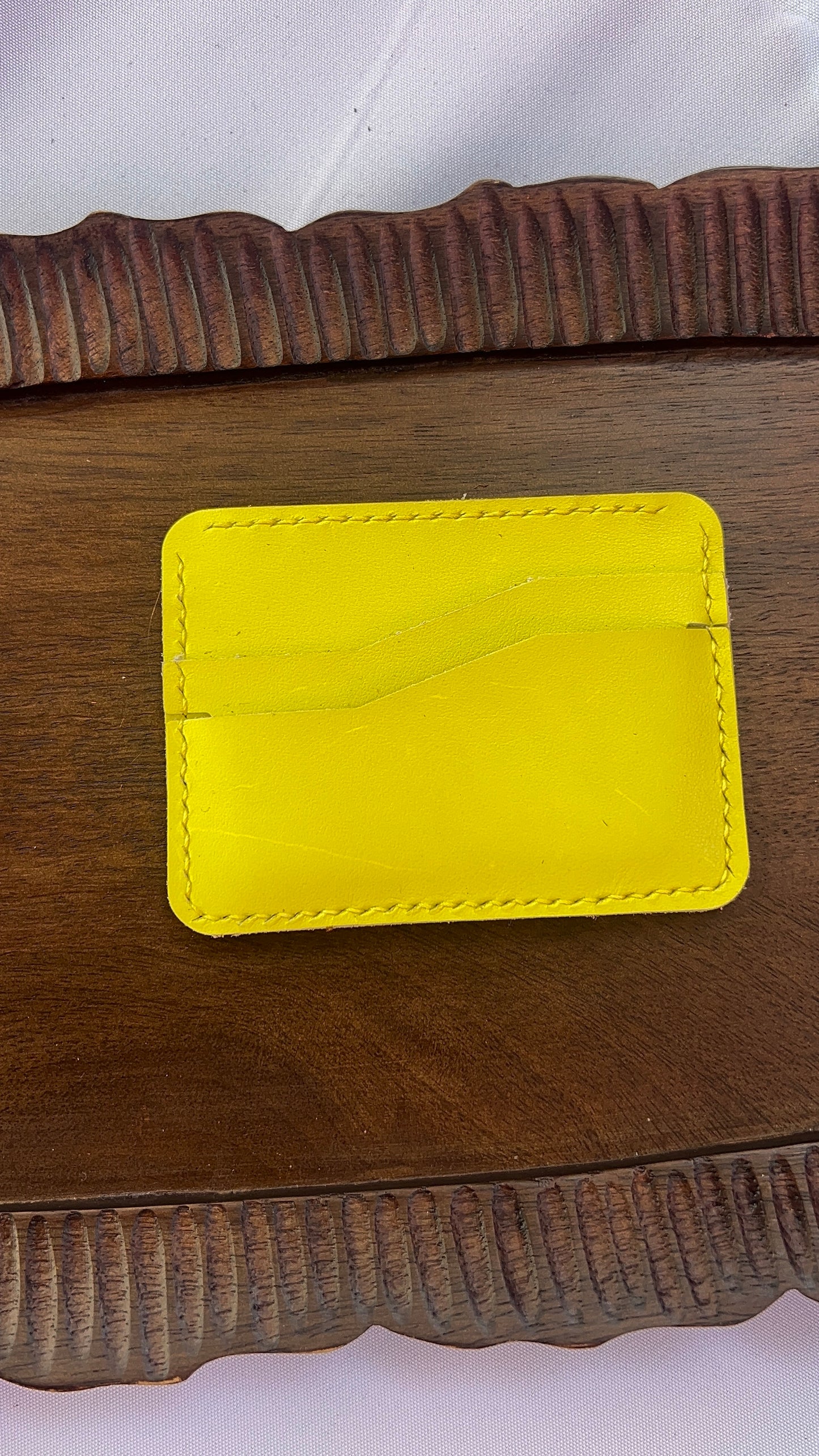 Yellow "5 pocket Card Holder"
