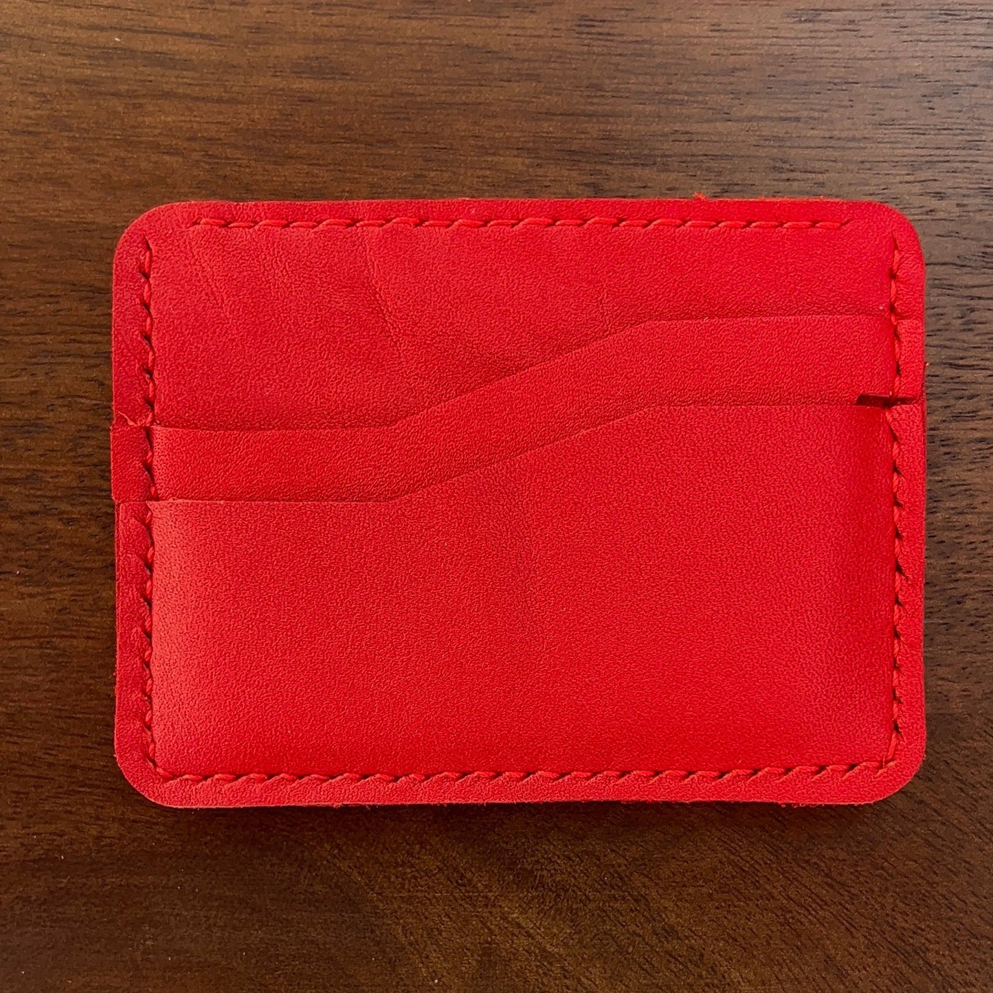 Red "5 Pocket Card Holder"